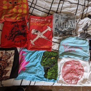 Lot of 11 Anime/Pop Culture/etc t-shirts XS-S